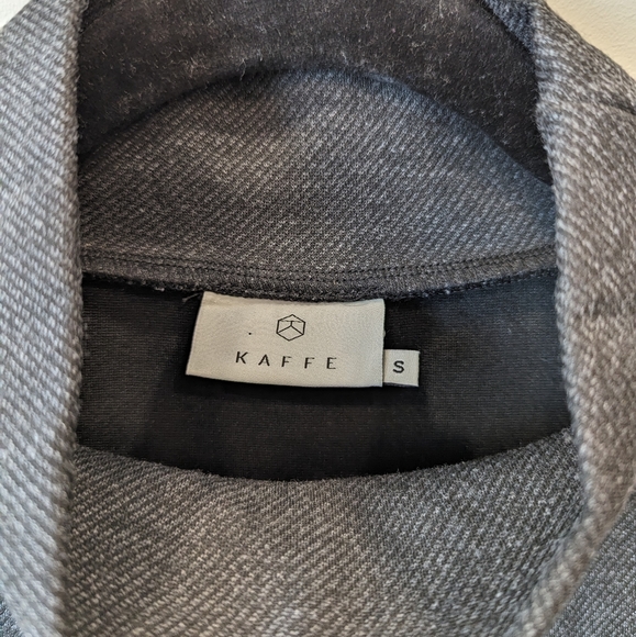 Kaffe Grey Mock Neck Sweater - Picture 4 of 4